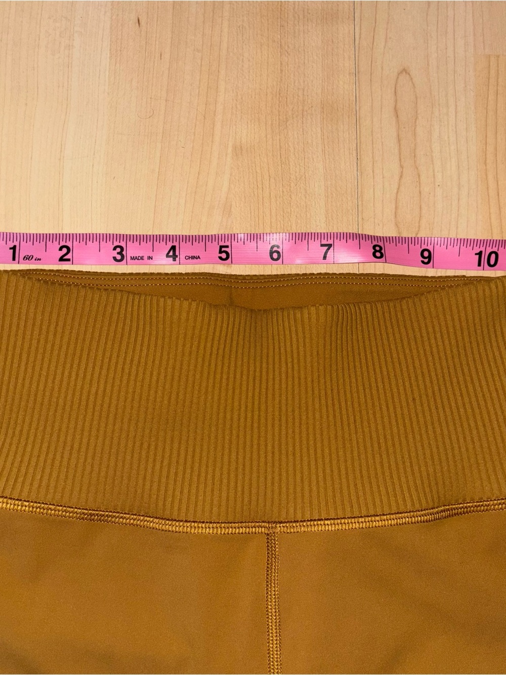 Vuori Rib Studio Legging Size XS DARK GOLDEN Women Performance Leggings *FLAW - Picture 7 of 12
